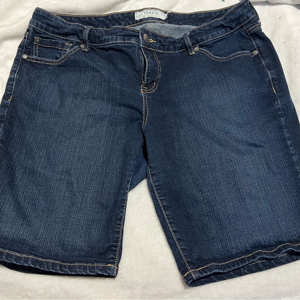 Torrid Jean Shorts